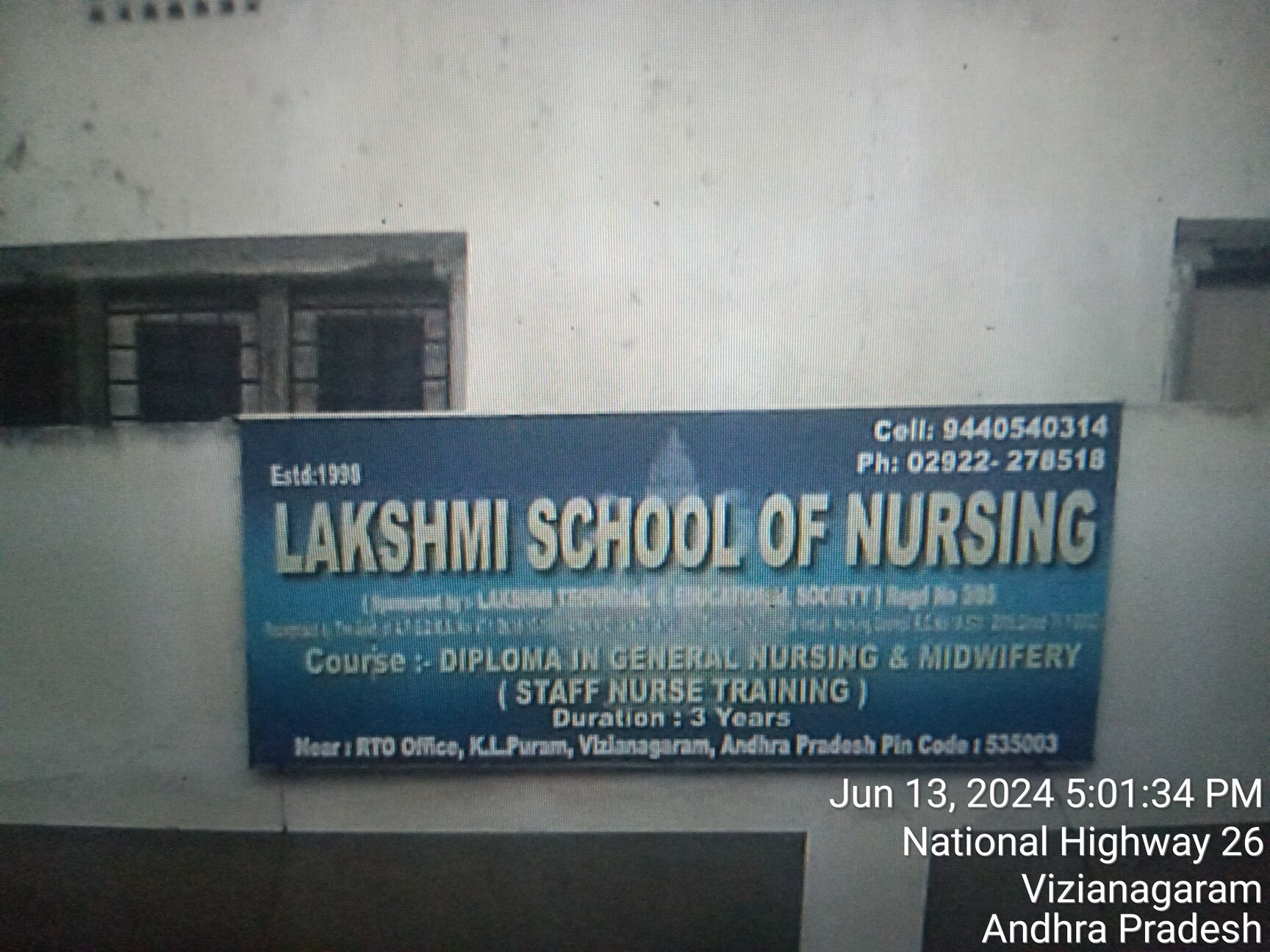 Lakshmi School of Nursing