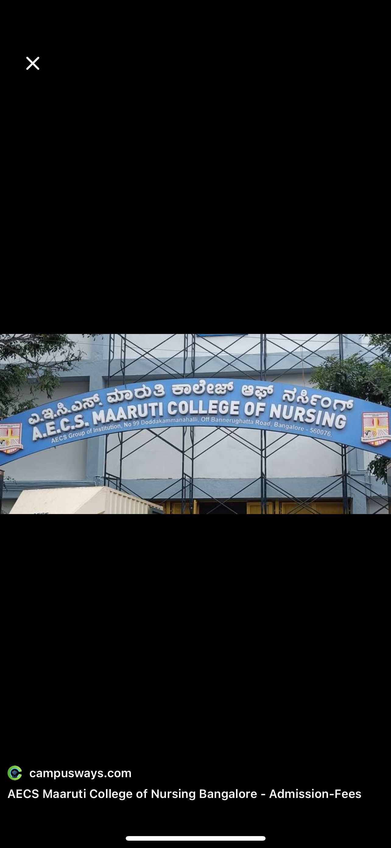 AECS Maaruti College of Nursing,