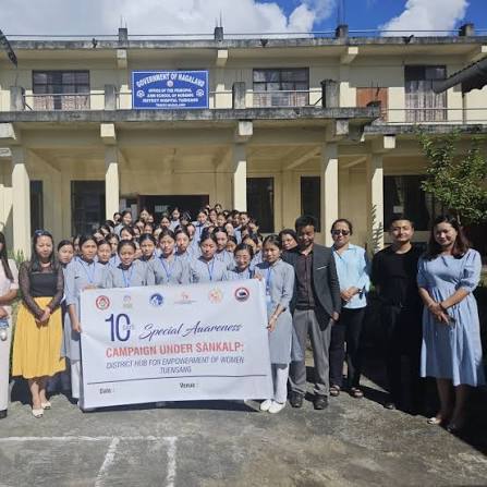 ANM School of Nursing, District Hospital Tuensang